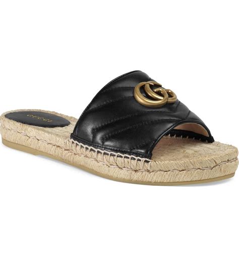 gucci pilar platform espadrille sandals|gucci pilar espadrille slide sandals.